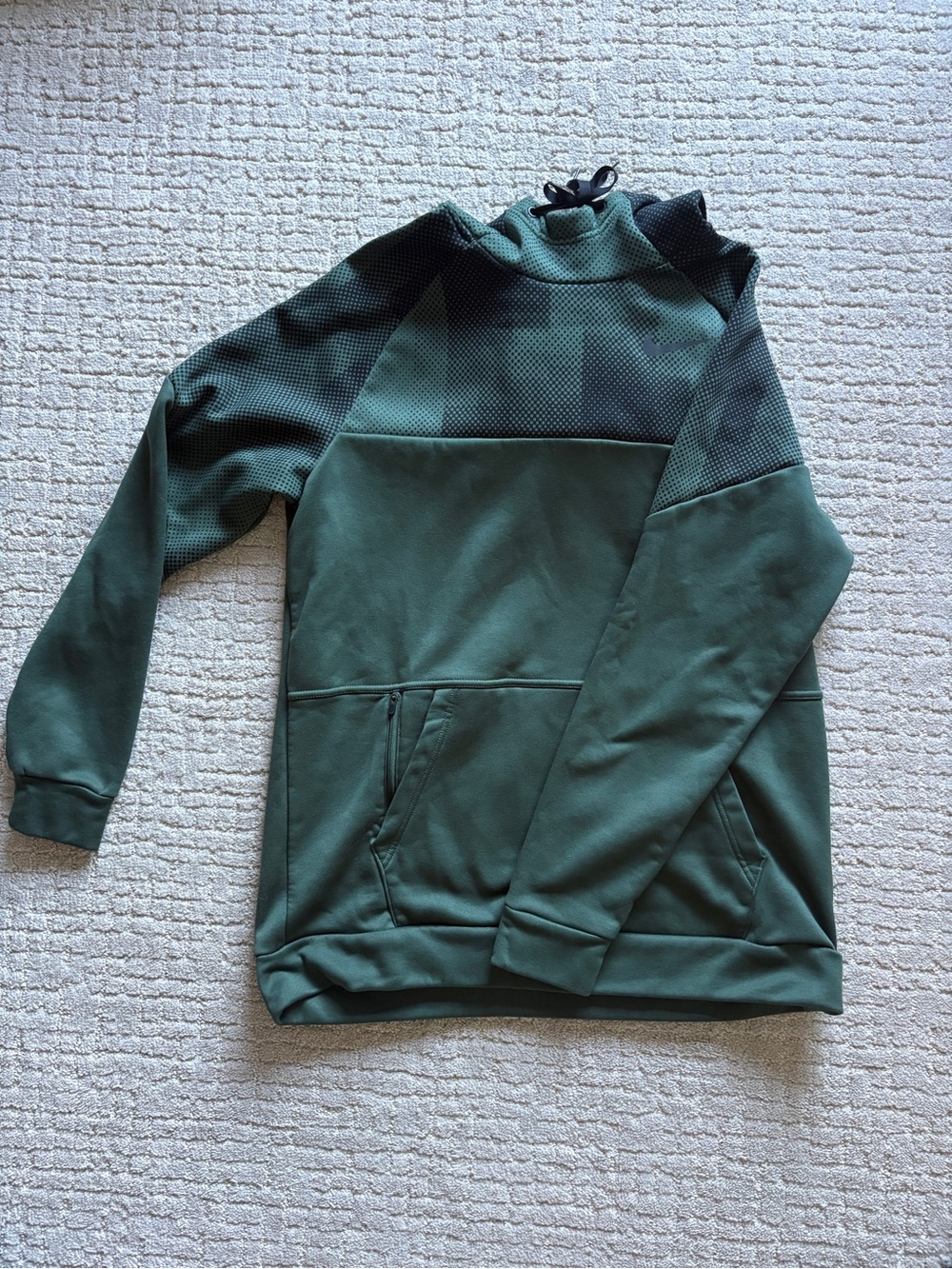 Nike Men's Dark Green Sweatshirt